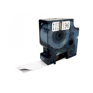 Labels - Flexible labels 19mm x 3.5m black/white compatible Dymo 18489 S0718050 16958