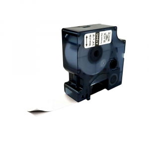 Labels - White vinyl labels 19mm x 5.5m compatible Dymo 18445