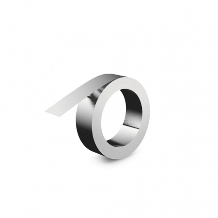 Imprimante Industriale embosare benzi metalice Dymo M1010 - Etichete otel inox embosabil neadeziv 12mm x 6.4m compatibile Dymo 32500, SD301241 pentru Dymo M1011