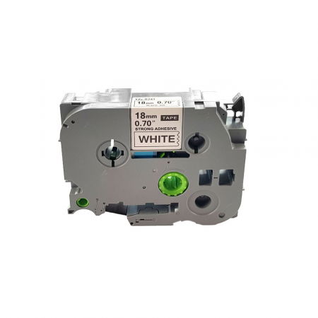 Brother Compatible TZe Strong Adhesive Tapes - Labels strong adeziv compatible Brother TZe-S241 18mm x 8m Black/white gray box