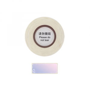 Labels - Thermal adhesive labels D30S 14 x 50mm with preprinted messages, white, ecological thermal paper, 130 labels/roll