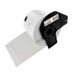 Brother Labels - Labels DK-11209 29mm x 62mm plastic holder included compatible Brother DK-11209 DK11209