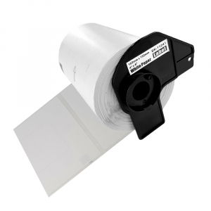 Brother Labels - Labels DK-11241 102 x 152mm plastic holder included compatible Brother DK-11241 DK11241
