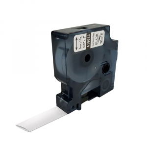 Labels - White shrink tube labels 9mm x 1.5m compatible Dymo 18053