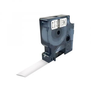 Labels - White shrink tube 12mm x 1.5m compatible Dymo 18055