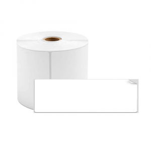 Etichete - Etichete termice biblioraft 20 x 100  mm plastic alb pentru imprimanta AIMO Phomemo M110 M200 M220 160 etichete