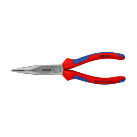 Hand tools - KNIPEX Snipe Nose Side Cutting Pliers, multi-component handle, 200 mm, 26 22 200