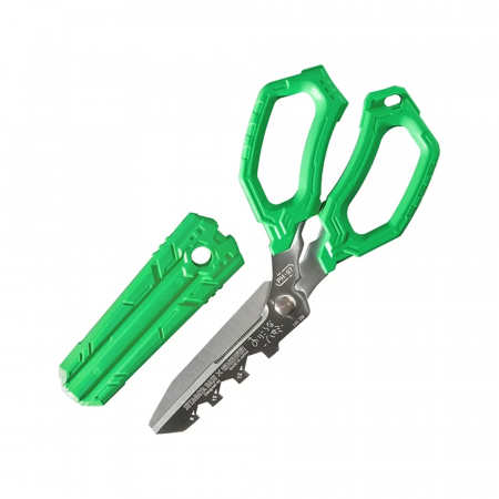 Scule de mana - Foarfeca Multifunctionala de precizie Engineer PH-97, taiere cabluri, piele, folie, fire si materiale variate, cu lame inox si maner ergonomic