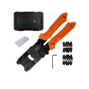 Scule de mana - Cleste sertizat multifunctional ultra-precis ENGINEER PAD-02 kit, fabricat in Japonia