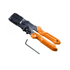 Scule de mana - Cleste sertizat multifunctional ultra-precis ENGINNER PAD-13, cap sertizare interschimbabil, 205 mm, fabricat in Japonia