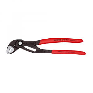 KNIPEX Hand Tools - KNIPEX 250 mm adjustable pliers for installers, parrot pliers, self-locking device, red handle sleeves, alligator pliers, 8701250
