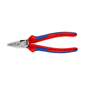 Hand tools - KNIPEX Professional Crimping pliers for ferrules, 180 mm, Ø 0.25 - 16 mm² 9772180