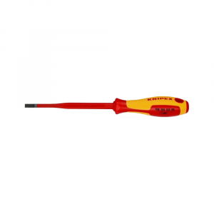 VDE Insulated Tools - KNIPEX Screwdrivers for slotted screws, VDE, 232 mm, 1000 V, 982055SL