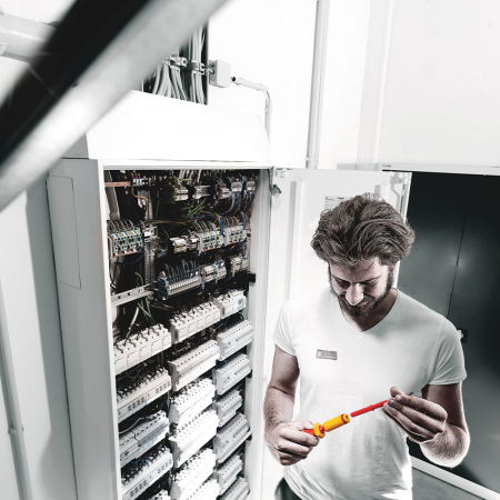 Bit surubelnita Kraftform Kompakt VDE WERA 67 iS TORX TX25 x 154 mm protectie anticoroziva izolatie rosie 05003439001 [5]