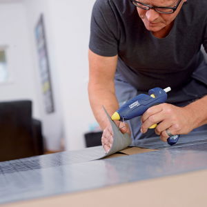 Rapid 7 mm Glue Sticks Fun to Fix Arts and Crafts clear, Universsal, Ø7mm x 90mm, EVA basis, 36 pcs/blister 40107350 [4]