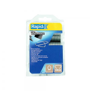 Fixare - Capse gradinarit Rapid HOG VR38/6-16mm, galvanizate, 300 inele/blister 40109236