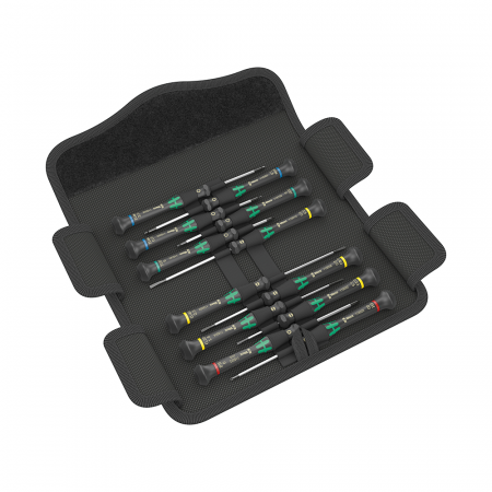 Tool Kits - Set Screwdriver Wera Kraftform Micro 12 Universal 1 for electronic applications 12 pieces 05073675001