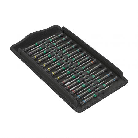 Wera electrician screwdriver set - Set Screwdriver Wera Kraftform Micro Big Pack 1 for electronic applications 25 pieces 05134000001