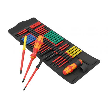 Tool Kits - Set VDE Wera Kraftform Kompakt Big Pack 1 with pouch 26 pieces 200 x 110 x 85 mm 05006617001