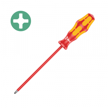 Hand tools - Screwdriver162 i VDE PH 1x150 mm Wera 05006153001