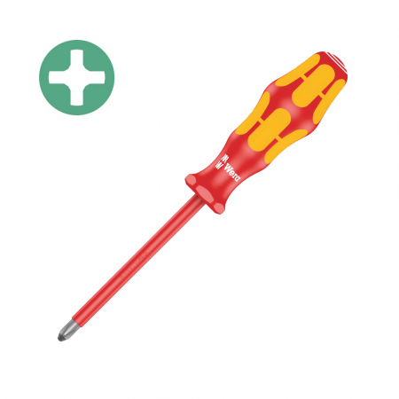 Hand tools - Screwdriver162 i VDE PH 2x100 mm Wera 05006154001