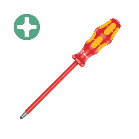 Hand tools - Screwdriver162 i VDE PH 3x150 mm Wera 05006156001