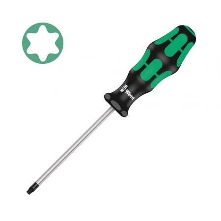Set surubelnite electricieni Wera - Surubelnita Universala Wera 367 TORX TX27 5.5 x 115 x 105 protectie anticoroziva maner verde antirostogolire 05028013001