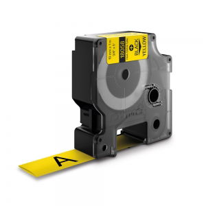 Dymo Original Industrial Heat-Shrink Tubes - Heat shrink tube labels DYMO DYMO ID1 19mm x 1.5m Black/yellow 18058 S0718340