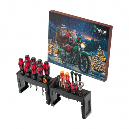 Wera VDE screwdriver set - Wera Advent Calendar 2025 – The Professional Workshop in a Christmas Calendar