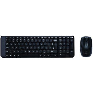 Sisteme PC & Periferice - Tastaturi LOGITECH Wireless Combo MK220 USB 2.0 + Mouse, Black, Retail, 1-pk