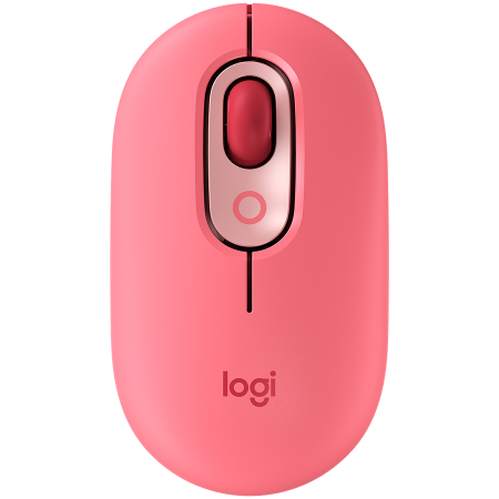 Sisteme PC & Periferice - LOGITECH POP Mouse with emoji - ROSE - BT - EMEA28i-935 - FY25,TERRA