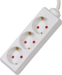 Retelistica & Supraveghere - Priza cu protectie, Prelungitor 3 prize, 1.5m, Spacer Defender, "PP-3-15"