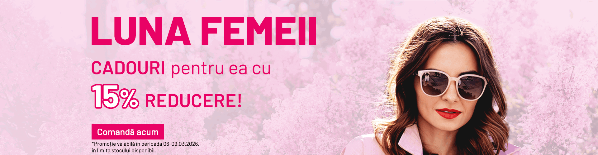 promotie 8 martie - ziua femeii - desktop