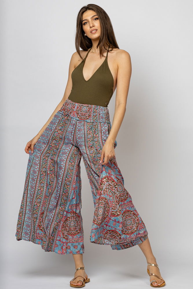 Fusta Pantalon din matase indiana