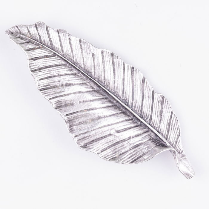 Brosa din ZAMAC sub forma de frunza [2]