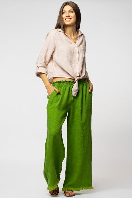 Camasa neagra din in cu nod in fata [4]