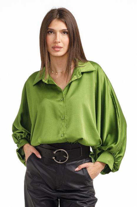 Centura corset lata din piele ecologica neagra cu catarama aurie antichizata [4]