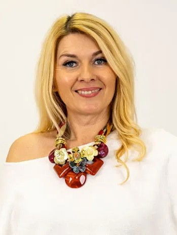 Colier statement rosu caramiziu cu flori aurii și fluture – stil italian [6]