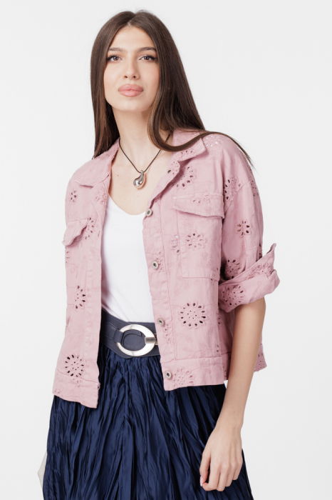 Curea elastica cu solzi din piele ecologica bleumarin de 6 cm latime cu catarama ovala argintie [3]