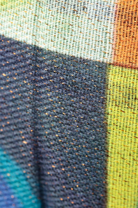 Esarfa cashmere cu fir de lurex, doua fete imprimata cu reproducere dupa " Femeie cu carte" lui Picasso [4]