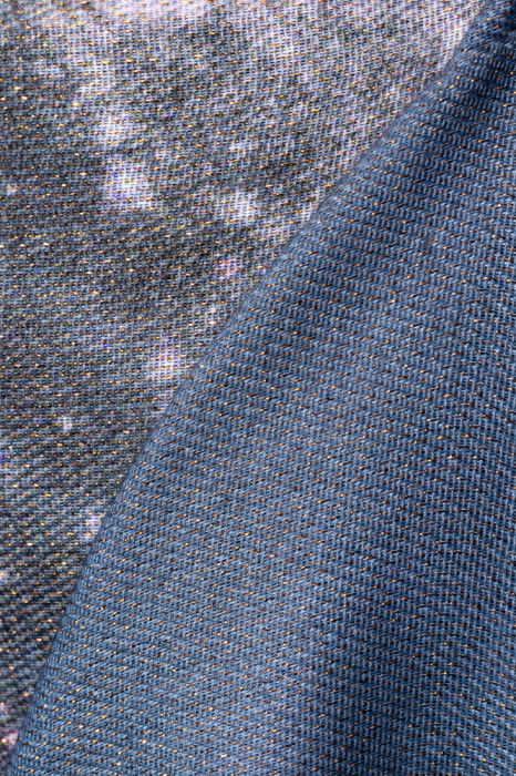 Esarfa cashmere cu fir din lurex, nuante de mov Galaxy [2]