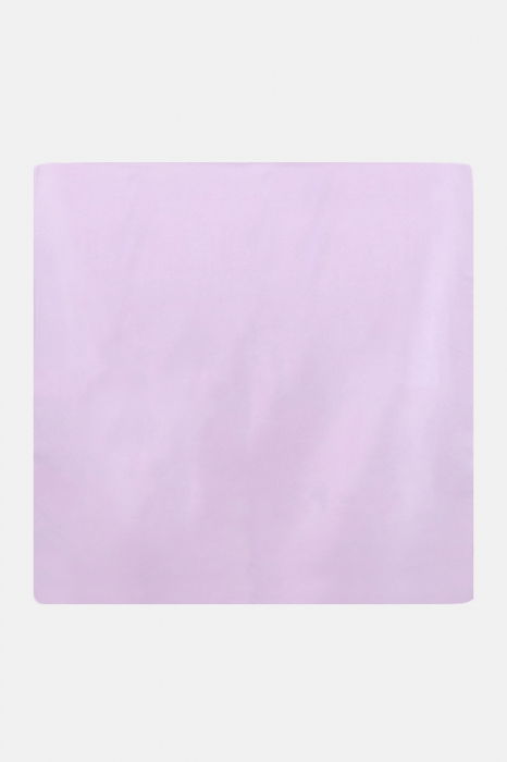 Esarfa lila, patrata, din amestec de matase si poliester [2]