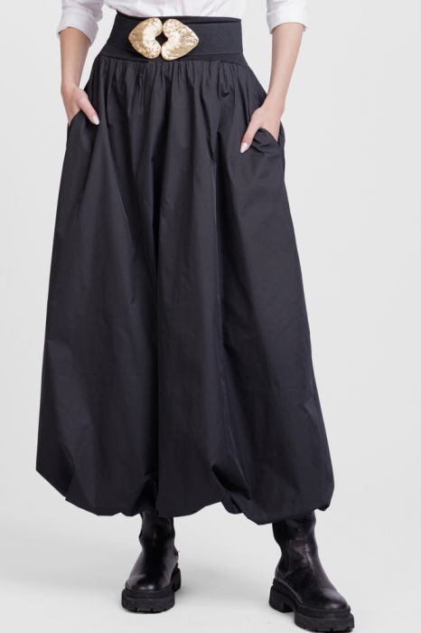 Fusta lunga gogosar, din tafta neagra [4]