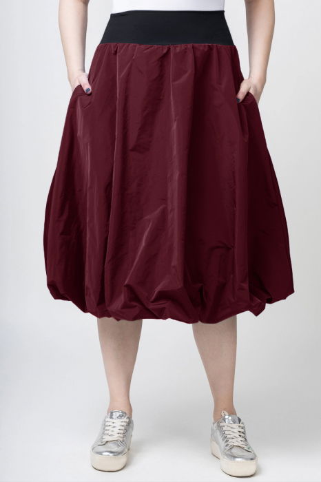 Fusta tip gogosar din tafta, visnie mata [2]