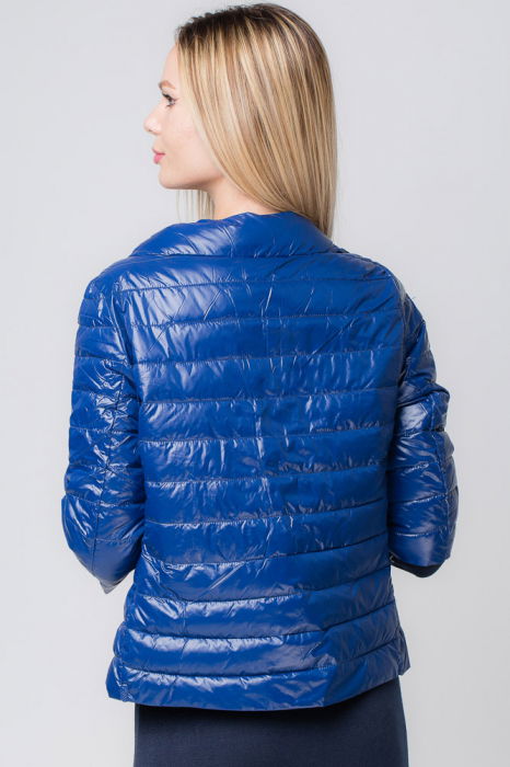 Geaca bleumarin Monte Cervino scurta, cu maneci 3/4 [2]