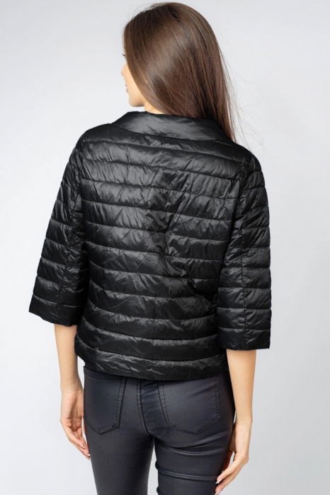 Geaca Monte Cervino scurta, cu maneci 3/4, negru [5]