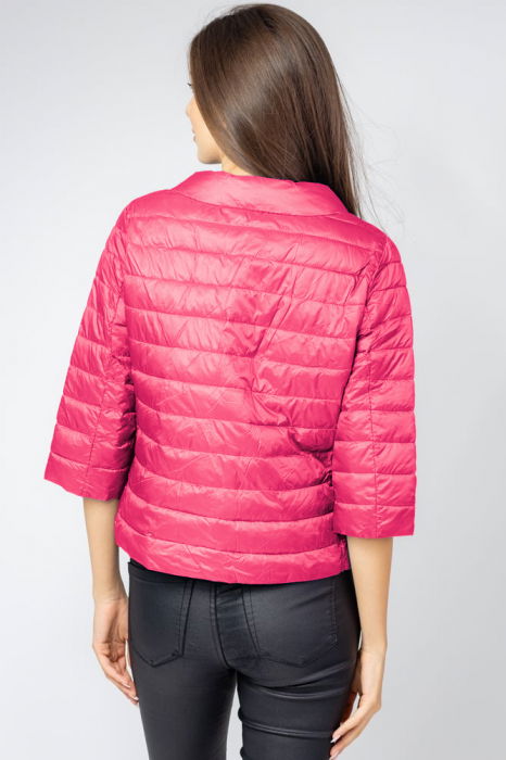 Geaca Monte Cervino scurta, cu maneci 3/4, fucsia [3]