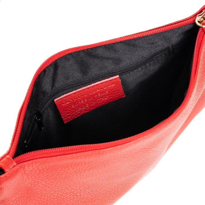 Geanta plic crossbody rosie, din piele naturala [4]