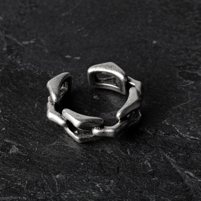 Inel reglabil din zamac cu zale colturi [3]