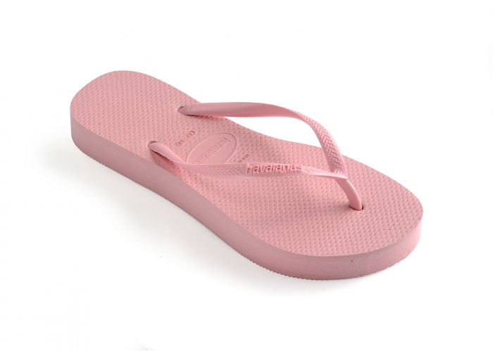 Papuci Havaianas cu talpa groasa din cauciuc natural, roz [3]